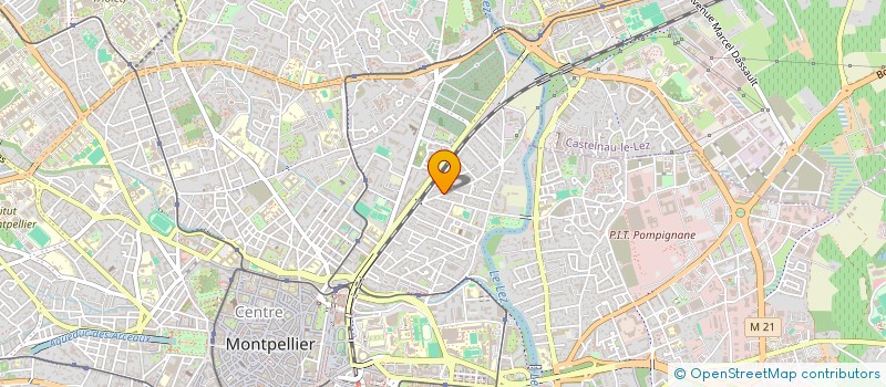 localisation de l'entreprise MONSIEUR HERVE MASSERON à MONTPELLIER
