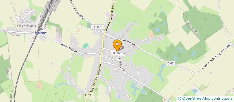 localisation de l'entreprise MONSIEUR HERVE MASSET  BUSIGNY