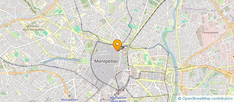 localisation de l'entreprise MONSIEUR HERVE MATHIEU à MONTPELLIER