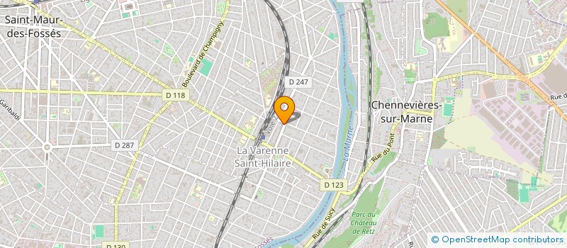 localisation de l'entreprise MONSIEUR HERVE MATHIEU à SAINT-MAUR-DES-FOSSES