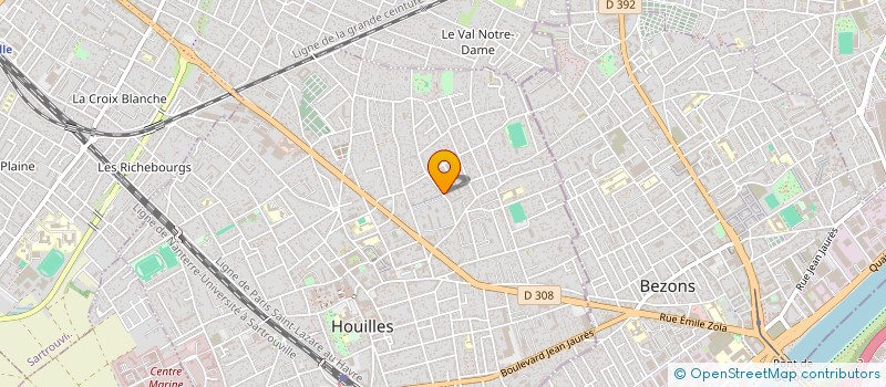 localisation de l'entreprise MONSIEUR HERVE MATIMA MATIMA MATIMA  HOUILLES