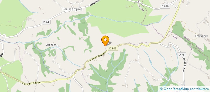 localisation de l'entreprise MONSIEUR HERVE MAUREL à FAUSSERGUES
