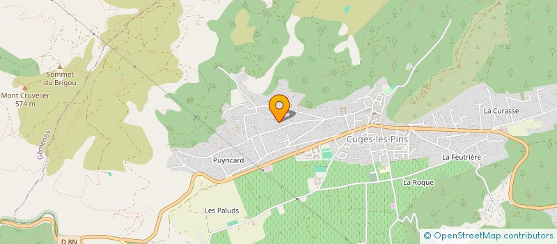 localisation de l'entreprise MONSIEUR HERVE MAURER  CUGES-LES-PINS