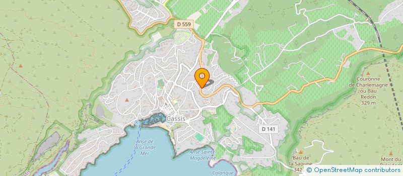 localisation de l'entreprise MONSIEUR HERVE MAYEN à CASSIS