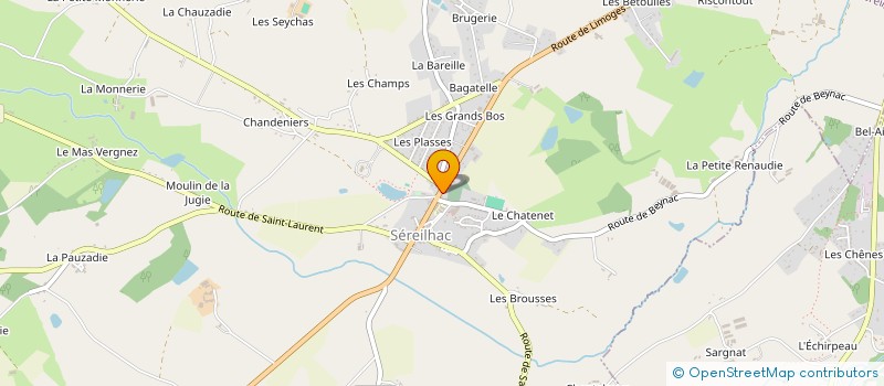 localisation de l'entreprise MONSIEUR HERVE MAYNARD à SEREILHAC