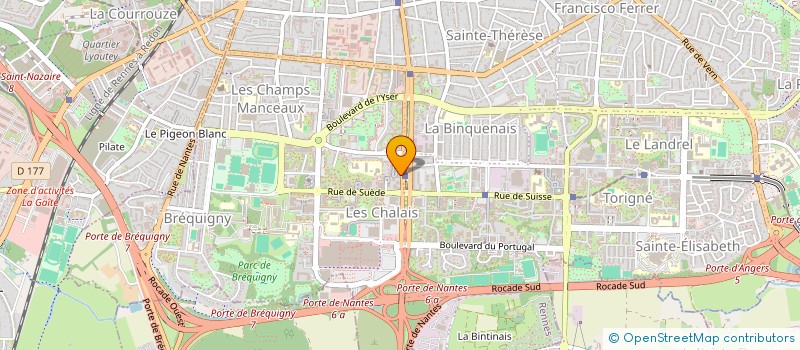 localisation de l'entreprise MONSIEUR HERVE MEILLARD à RENNES