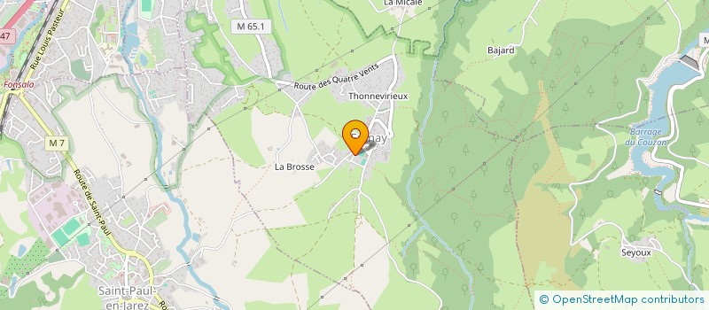 localisation de l'entreprise MONSIEUR HERVE MELLADO  FARNAY