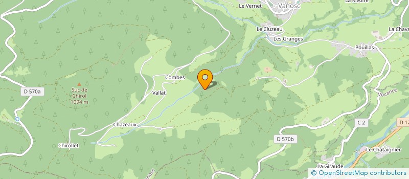 localisation de l'entreprise MONSIEUR HERVE MEME  VANOSC