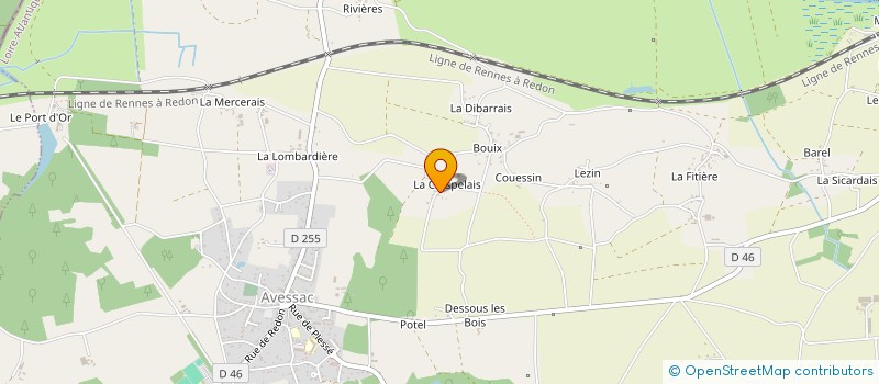 localisation de l'entreprise MONSIEUR HERVE MENAGER à FEGREAC