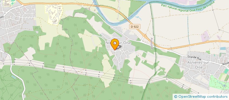 localisation de l'entreprise MONSIEUR HERVE MENARD à NOISY-SUR-OISE