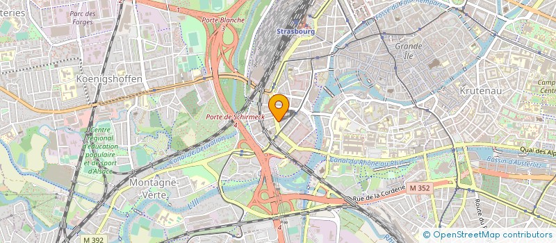 localisation de l'entreprise MONSIEUR HERVE MENTION à STRASBOURG