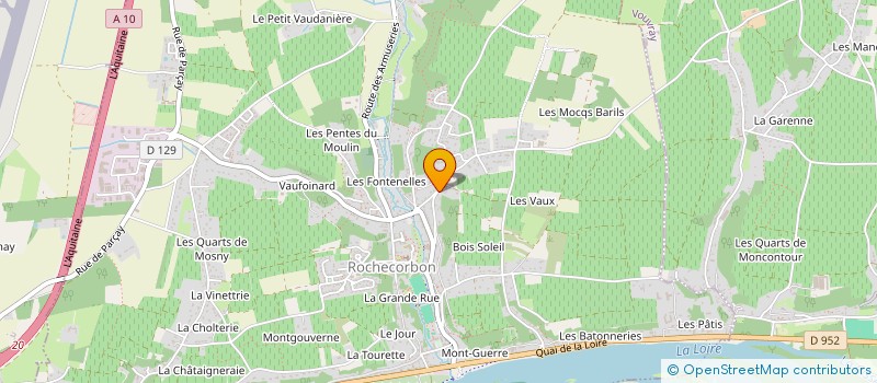 localisation de l'entreprise MONSIEUR HERVE METAIS  AMBOISE