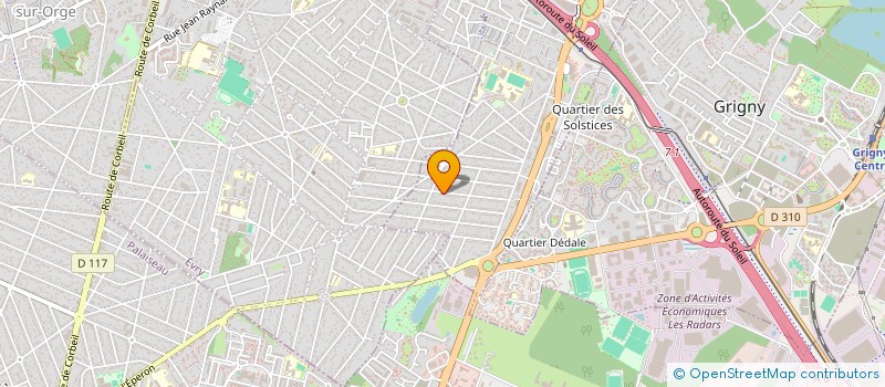 localisation de l'entreprise MONSIEUR HERVE MEYERE  VIRY-CHATILLON