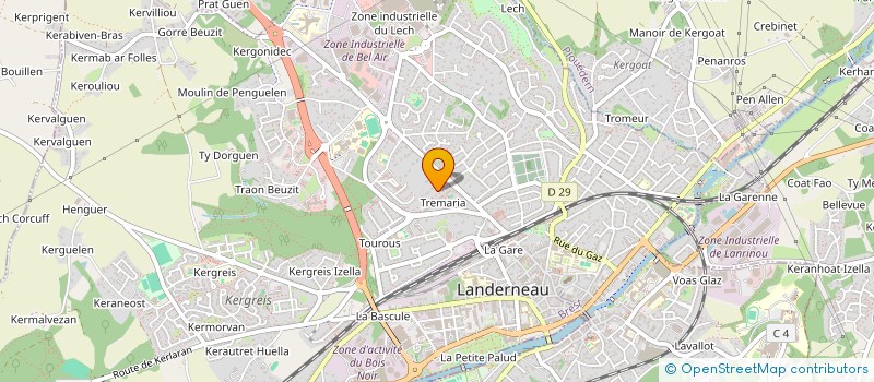 localisation de l'entreprise MONSIEUR HERVE MICHEL à LANDERNEAU