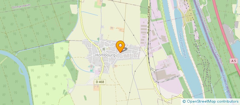 localisation de l'entreprise MONSIEUR HERVE MOINE  HOMBOURG