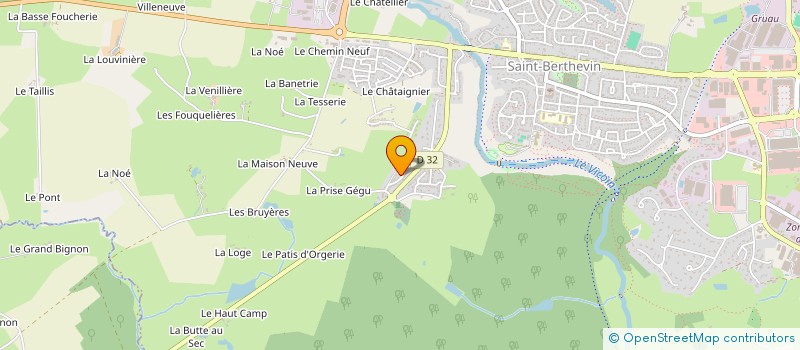 localisation de l'entreprise MONSIEUR HERVE MONGASON  SAINT-BERTHEVIN