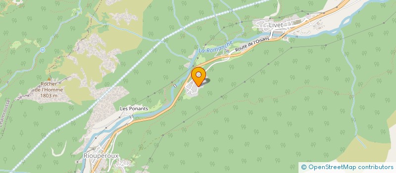 localisation de l'entreprise MONSIEUR HERVE MONNOT  LIVET-ET-GAVET