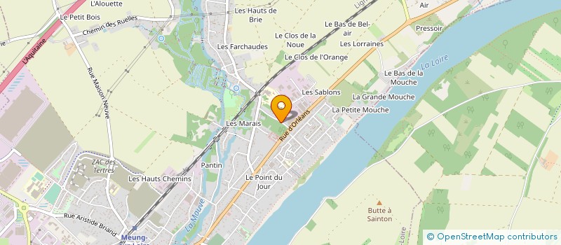localisation de l'entreprise MONSIEUR HERVE MONSEAU à MEUNG-SUR-LOIRE