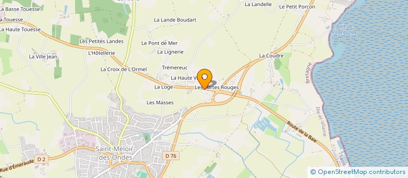 localisation de l'entreprise MONSIEUR HERVE MONSIMET à SAINT-MELOIR-DES-ONDES