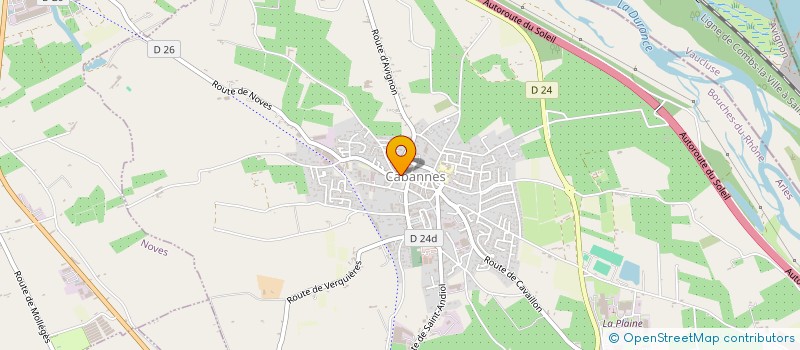 localisation de l'entreprise MONSIEUR HERVE MONTEMONT  CABANNES