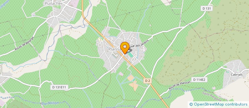 localisation de l'entreprise MONSIEUR HERVE MORALES  PLAISSAN