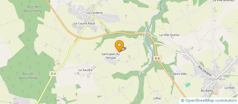 localisation de l'entreprise MONSIEUR HERVE MOTTAIS à PLELO