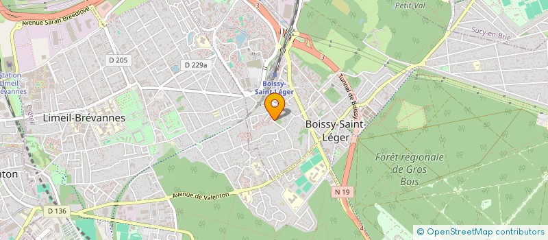 localisation de l'entreprise MONSIEUR HERVE MOUCHET à BOISSY-SAINT-LEGER