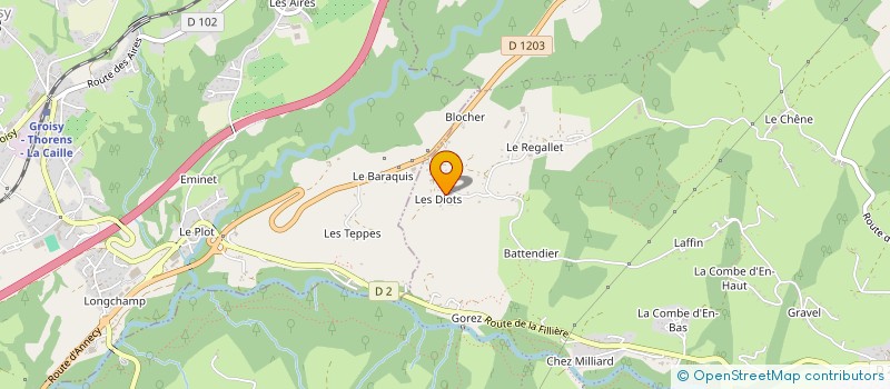 localisation de l'entreprise MONSIEUR HERVE MUGNIER à FILLIERE