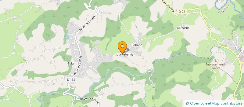 localisation de l'entreprise MONSIEUR HERVE MULAS  HASPARREN