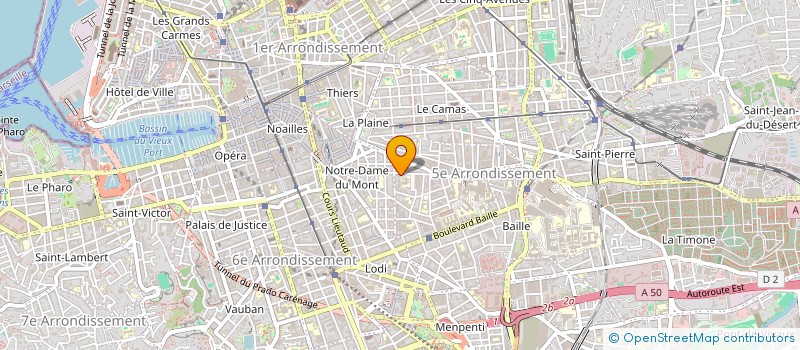 localisation de l'entreprise MONSIEUR HERVE MURE à MARSEILLE