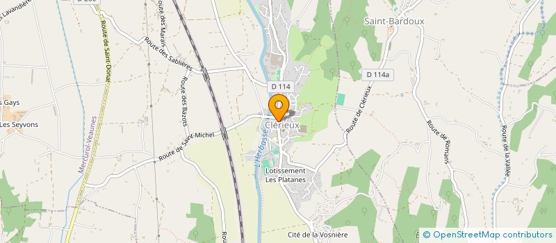 localisation de l'entreprise MONSIEUR HERVE MURJAS  CLERIEUX