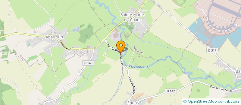 localisation de l'entreprise MONSIEUR HERVE NARJOZ  VILLERS-LES-LUXEUIL