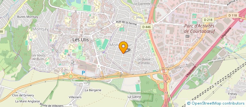 localisation de l'entreprise MONSIEUR HERVE NEKAM MBOGNE à ORSAY
