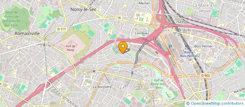 localisation de l'entreprise MONSIEUR HERVE NERON à NOISY-LE-SEC