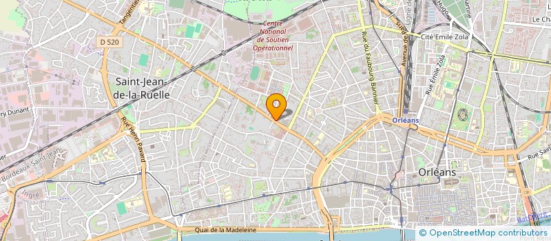 localisation de l'entreprise MONSIEUR HERVE NEVES à ORLEANS