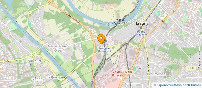 localisation de l'entreprise MONSIEUR HERVE NGOUNE  NEUVILLE-SUR-OISE