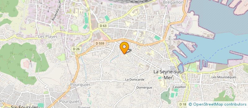 localisation de l'entreprise MONSIEUR HERVE NGUYEN à LA SEYNE-SUR-MER