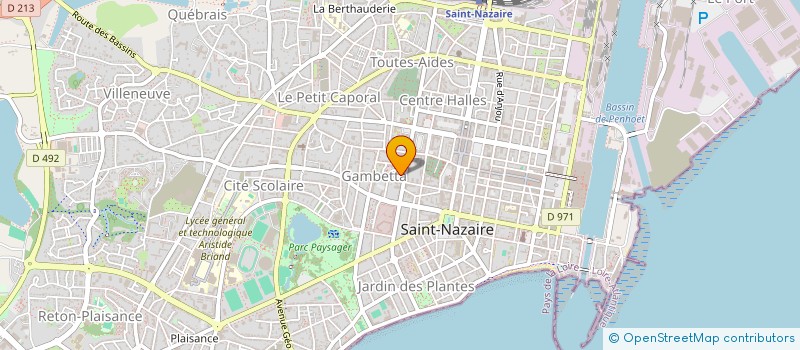 localisation de l'entreprise MONSIEUR HERVE NIATEL à SAINT-NAZAIRE