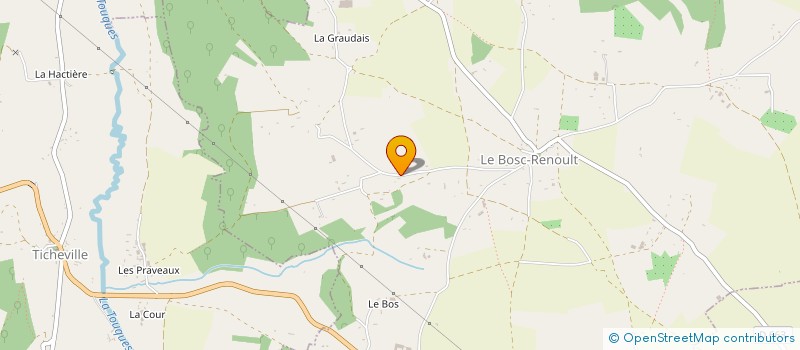 localisation de l'entreprise MONSIEUR HERVE NICOLLE à LE BOSC-RENOULT