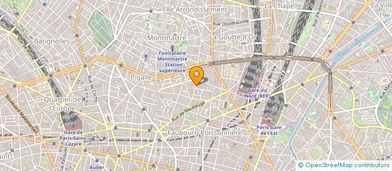 localisation de l'entreprise MONSIEUR HERVE NOURY  PARIS