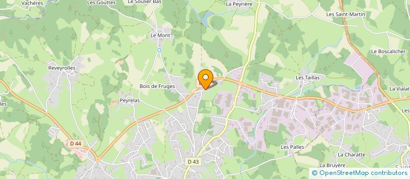 localisation de l'entreprise MONSIEUR HERVE NURY  SAINTE-SIGOLENE