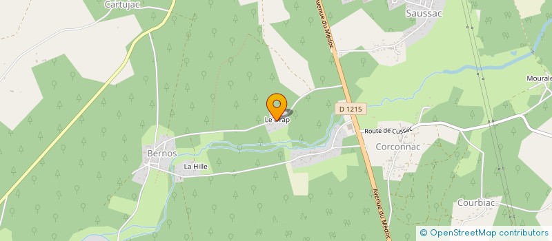 localisation de l'entreprise MONSIEUR HERVE NUTER  SAINT-LAURENT-MEDOC