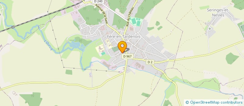 localisation de l'entreprise MONSIEUR HERVE OLIVIER  FERE-EN-TARDENOIS