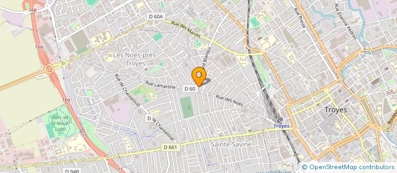 localisation de l'entreprise MONSIEUR HERVE OUDIN à TROYES