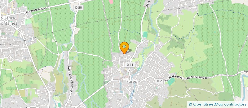 localisation de l'entreprise MONSIEUR HERVE PAGLI  SOREDE