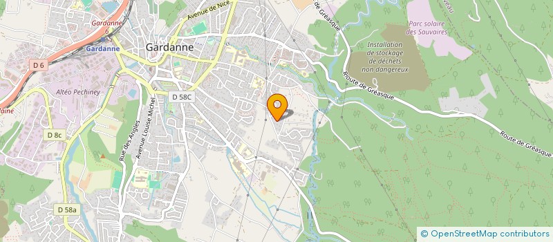 localisation de l'entreprise MONSIEUR HERVE PAGLIANO à GARDANNE