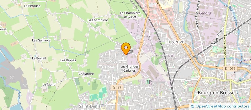 localisation de l'entreprise MONSIEUR HERVE PAGNON à SAINT-DENIS-LES-BOURG