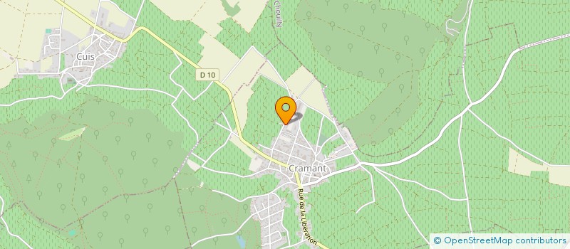 localisation de l'entreprise MONSIEUR HERVE PAINVIN à CRAMANT