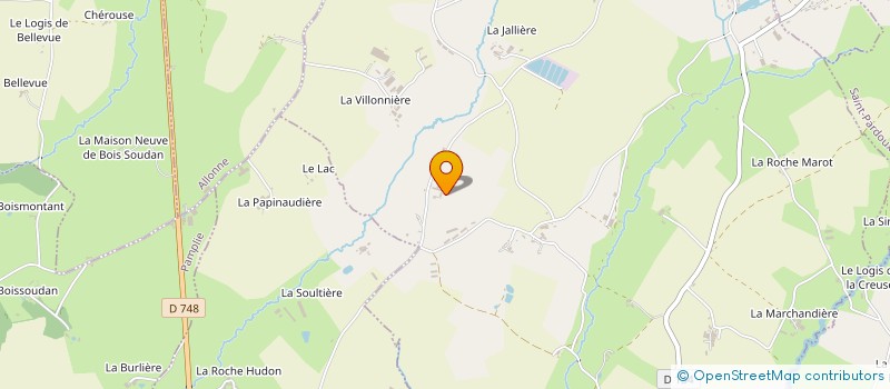 localisation de l'entreprise MONSIEUR HERVE PAPET à LA BOISSIERE-EN-GATINE