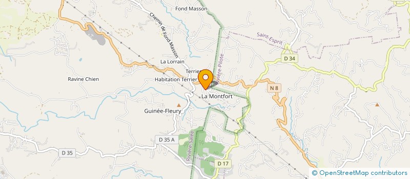 localisation de l'entreprise MONSIEUR HERVE PARFAIT à RIVIERE-SALEE